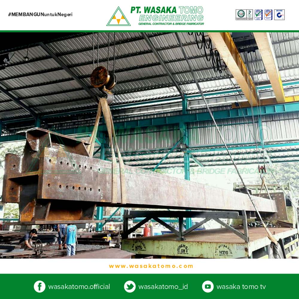 wasaka tomo engineering | fabrikator jembatan | kontraktor jembatan | jembatan rangka baja | jembatan panel bailey